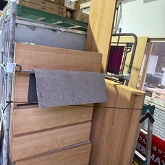 【ご成約】ニトリ　シングルベッドフレーム 収納付きの画像