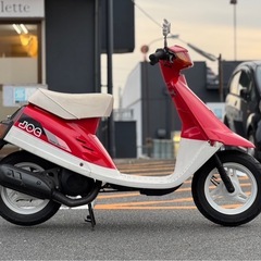 【激レア•エンジン好調】YAMAHA JOG 2JA レッド【配送•当日納車可能】の画像
