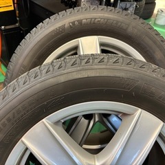 ★激安！ミシュラン　カイエンなど　スタッドレス　255 55 R18 溝7.4mm★の画像