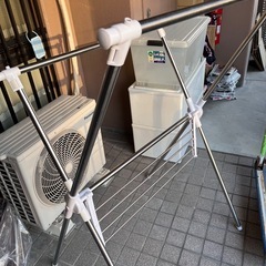 室内物干し竿の画像
