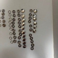 金属製スナップボタンの画像