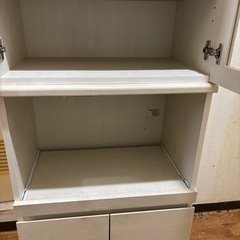 タイヤ付きキッチンボードの画像