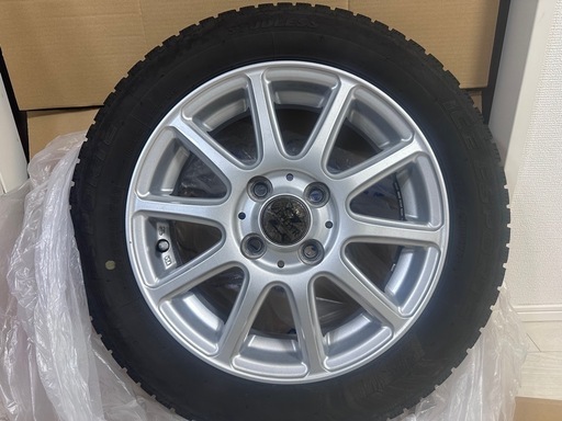 軽自動車スタッドレスタイヤ　155/65R14  21年製　引き取り限定　　
