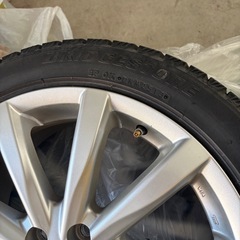 【アルミホイール、スタッドレス4本セット】 TORRUN（トルラン） ＋ BRIDGESTONE ICEPARTNER タイヤサイズ：215/45R17の画像