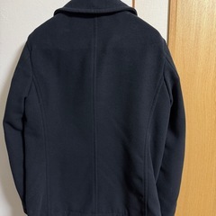 メンズ　コート　冬物　紺色　Mサイズの画像