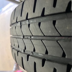 破格!2024年製造ブリヂストンニューノ175/65R15タイヤ、ホイールセット 6J フィット ホンダの画像