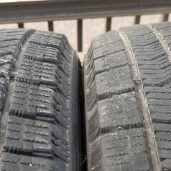工賃込み　２０２２年ブリヂストン冬タイヤ　１５５／６５Ｒ１４　４本セットの画像
