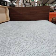 【愛品倶楽部柏店】東京ベッド ワイドダブルベッド 収納付き (引出し×2 / ポケットコイルマットレス) フレーム＆マットレスSETの画像