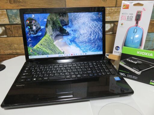 美品！メモリ8GB+新品SSD 480GB◇最新windows11ノートPC◇快適！高速起動&webカメラ付き◇年賀状作成OK◇高性能core i3◇NEC VK24L-F/office/無線LAN/15.6型ワイド/N172