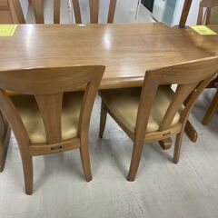 【ジャングルジャングル滋賀草津店】ジモティ来店特価‼ ダイニングセット 大塚家具 イス×4 J-251202の画像