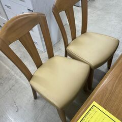 【ジャングルジャングル滋賀草津店】ジモティ来店特価‼ ダイニングセット 大塚家具 イス×4 J-251202の画像