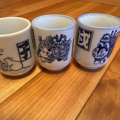 湯呑み全部まとめての画像