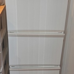 収納ケース / ランドリーバスケット 3段の画像