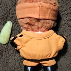 ハイキュー 日向翔陽 20cm スケルトン入りぬいぐるみ（耳付き・着せ替えフルセット）の画像