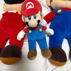 マリオ　ぬいぐるみセットの画像