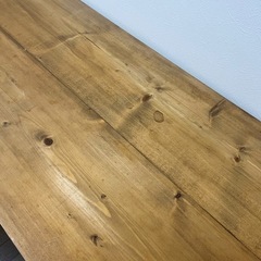 テーブル　170㎝×57㎝　天板と足が外れますの画像