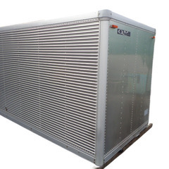 トラックコンテナ 箱 3200x1760x1910 鍵付 横扉付 アルミバン 冷凍冷蔵 保冷 倉庫 物置 ガレージ コンテナハウス 愛媛よりの画像