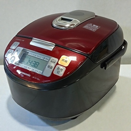 [八6551] パナソニック  2016年製  スチームIHジャー炊飯器  SR-SY105J　最大炊飯容量1.0L  5.5合