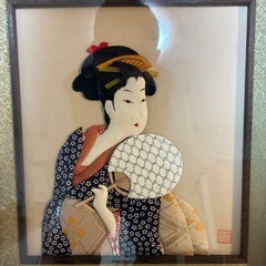 和風アート壁掛けの画像