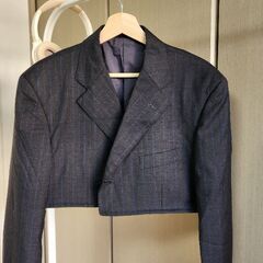 Vest , blazer unisex, 2hand blzer croptopの画像