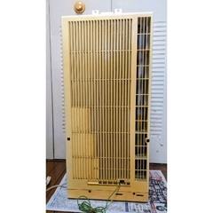 TECO 窓用ルームエアコン LK773ZNS 2003年製　＋　取り付け枠の画像