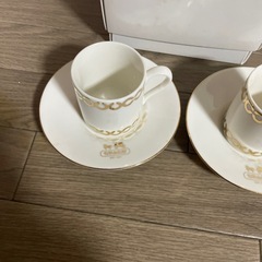coach コーチ　デミカップ&ソーサー　コーヒー　インテリア　の画像