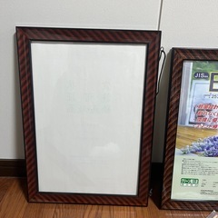木目調額縁 B4 ポスター　写真　絵画　額縁まとめ売りの画像