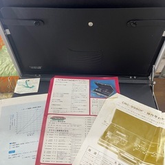 クラウン CRC-9980F アタッシュケース型 ラジオカセットテープレコーダー BUSITTACHE OSの画像