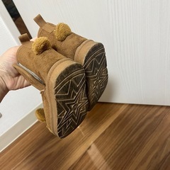 あたたか　くま　ブーツの画像