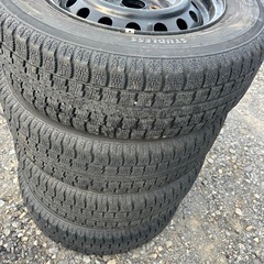 中古タイヤ付きホイール4本セットの画像