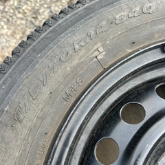 中古タイヤ付きホイール4本セットの画像