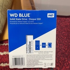 WD 500GB SSD 新品未使用の画像