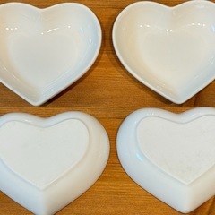 スープマグ　マグカップ　ハート　小皿の画像