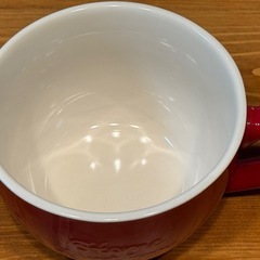 スープマグ　マグカップ　ハート　小皿の画像