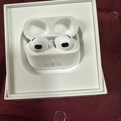 アップルairpods第三世代の画像