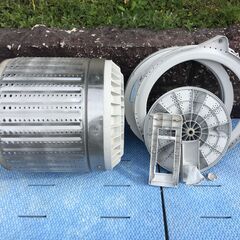 洗濯機の分解クリーニング行っています！配送設置込み　2018年製　ハイアール5.5K洗濯機　分解クリーニング済み！！の画像