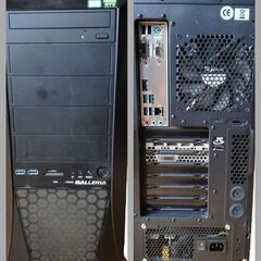 GALLERIA XF ガレリア RTX2070 i7 ゲーミング PC デスクトップ Windows11 ビジネス 超高速 大容量 パソコン おまけつき の画像