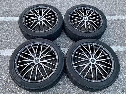 17インチ 4本セット 215/45R17 PCD114.3 5穴 7J +55 PRACTIVA ヨコハマ