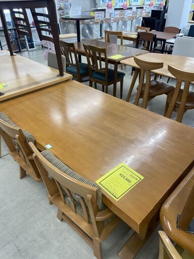 【ジャングルジャングル滋賀草津店】ジモティ来店特価‼ ダイニングセット ニトリ ナチュラル J-251204