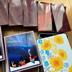 ヨックモック　空き缶の画像