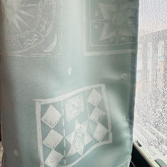 **無料** モスグリーンカーテン4枚の画像