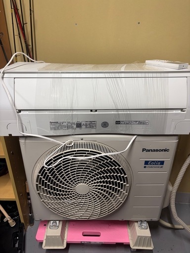 【2台価格】ルームエアコンCS-EX222D-W 2.2kw 22年製