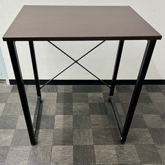 【取りに来てくださる方のみ】サンワダイレクト シンプルデスク パソコンデスク600×450×700 ①の画像