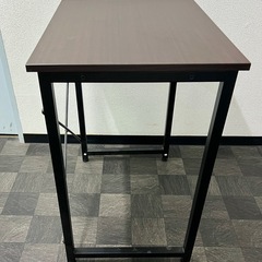 【取りに来てくださる方のみ】サンワダイレクト シンプルデスク パソコンデスク600×450×700 ①の画像