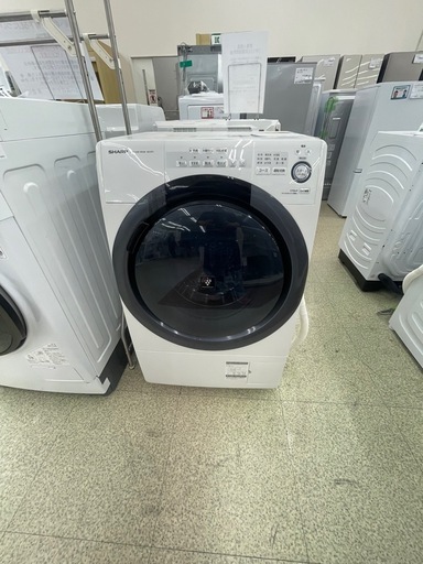 リユースのサカイ東金店 SHARP ドラム式洗濯機 18年製 7/3.5kg TJ16457