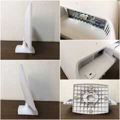 アイ・オー・データ 液晶ディスプレイ LCD-AD173SESW-A 17型スクエア PCモニター美品 I-O DATA ホワイト 新品DVI-D配線 ACコード付き2の画像