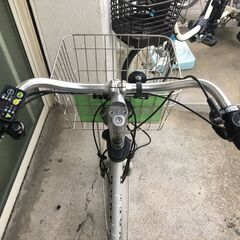 地域限定送料無料　ブリヂストン　ハイディツー　HYDEE　15,4AH　子供乗せ　白系　ギュットアニーズ　パスクルー　神戸市　電動自転車　の画像