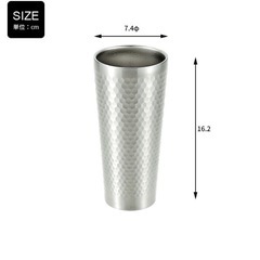 ステンレスタンブラー　420MLの画像