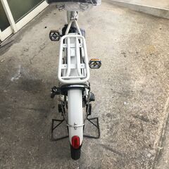 地域限定送料無料　ブリヂストン　ハイディツー　HYDEE　15,4AH　子供乗せ　白系　ギュットアニーズ　パスクルー　神戸市　電動自転車　の画像