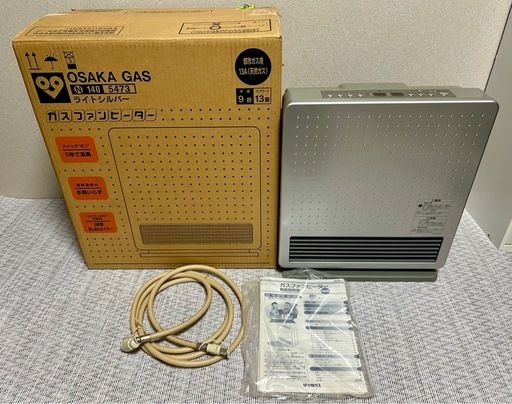 Rinnai ガスファンヒーター RC-F3502E-1 都市ガス用 140-5473 通電確認